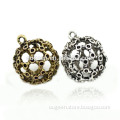 Character design watermelon balls and hydrangeas hollow out pendant zinc alloy jewelry accessories